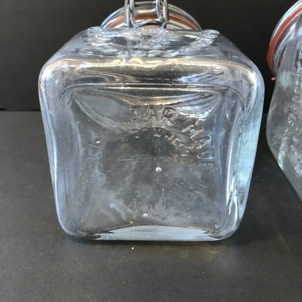 Granny’s Products Inc. Crownford Jars 1968 Made In Italy Lot Of 3
